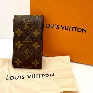 LOUIS VUITTON: Monogram Cigarette Case (New with Tags)